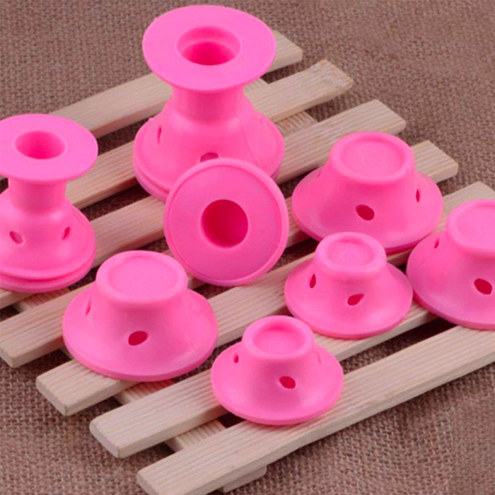 TopCurls, bigudiuri din silicon pentru bucle perfecte și de durată (set de 20 buc.) - Image 10