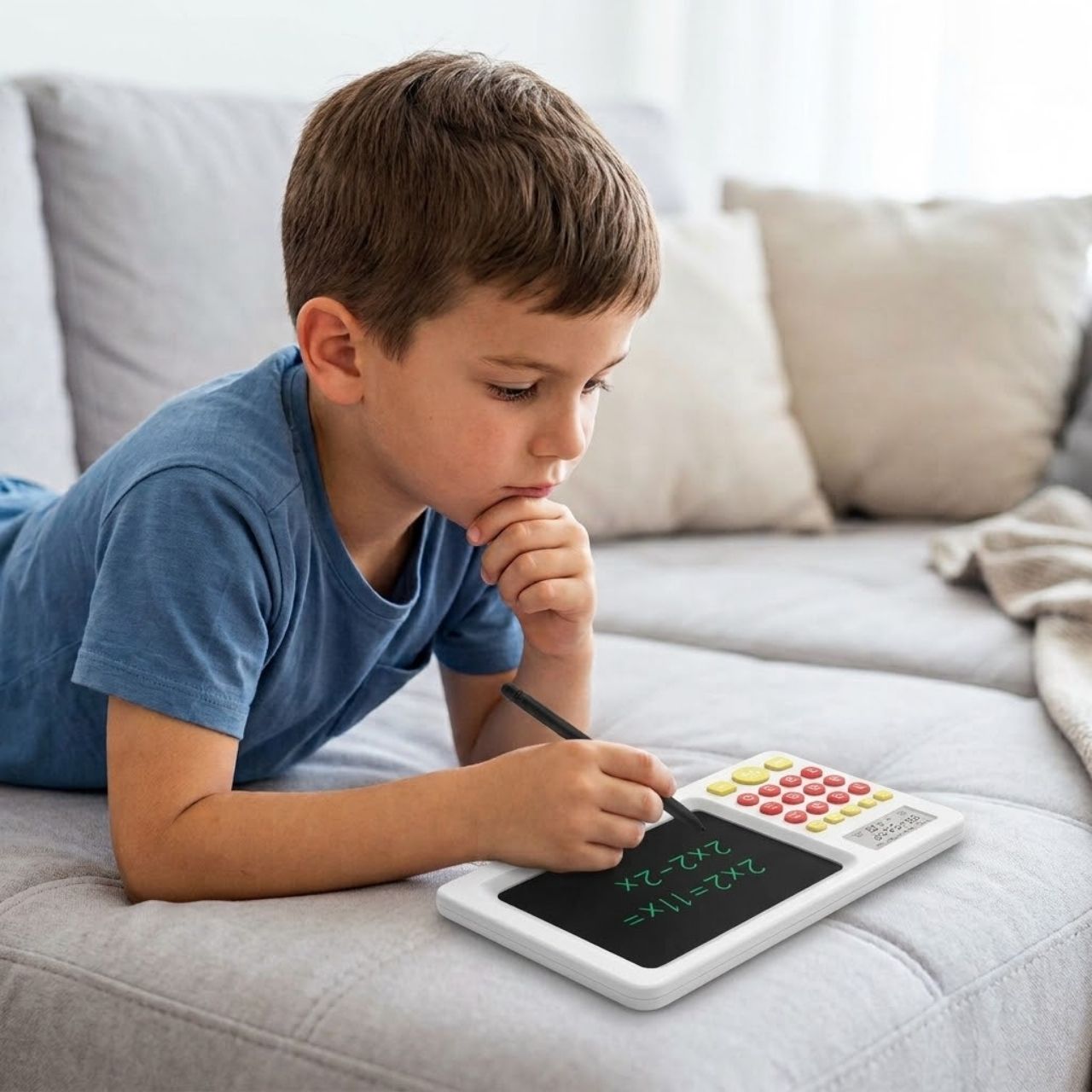 Tabletă educațională 2-în-1 cu calculator pentru copii, TrainMath - Image 8