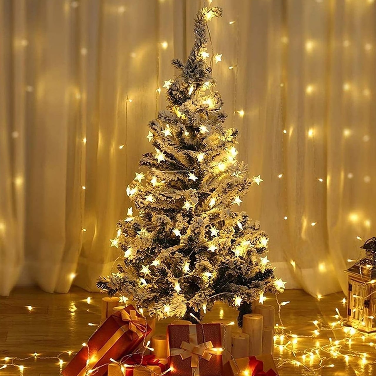 Twinkles, lanț de lumini cu lumini în formă de stea (6 m) - Image 8