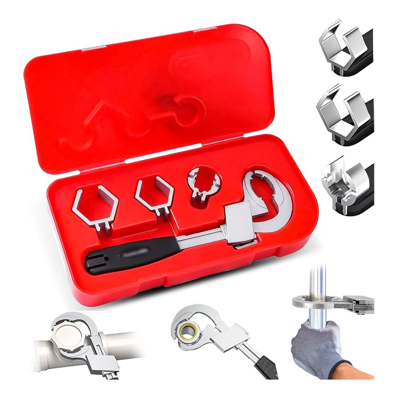 UniWrench, cheie reglabilă universală cu două capete - Image 1