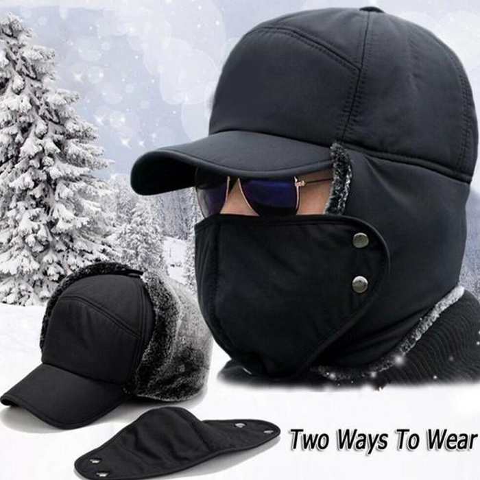 WarmCap, o căciulă cu cozoroc și protecție pentru gură și nas - Image 6